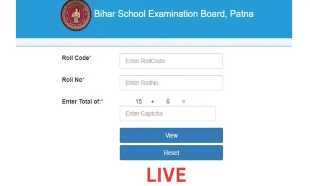 bihar board exam result 2024 live